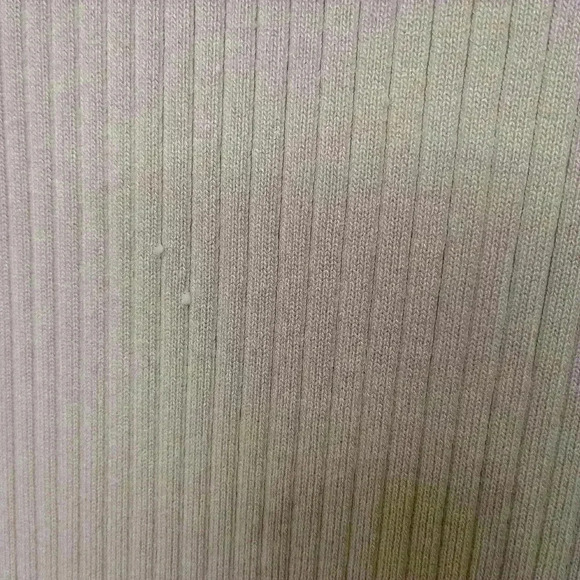 MOD REF Plus Size Sleeveless Tan Nude Stretchy Ribbed Long Dress With Slit - Picture 7 of 16